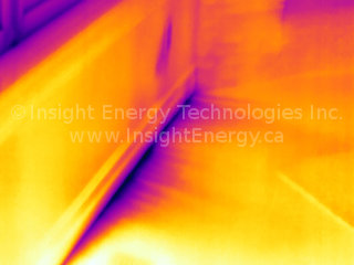 Thermal Image of Air Infiltration